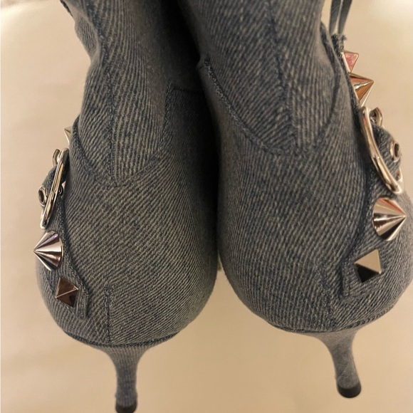 Jeffrey Campbell Alt Rock Denim Boot - Picture 4 of 7
